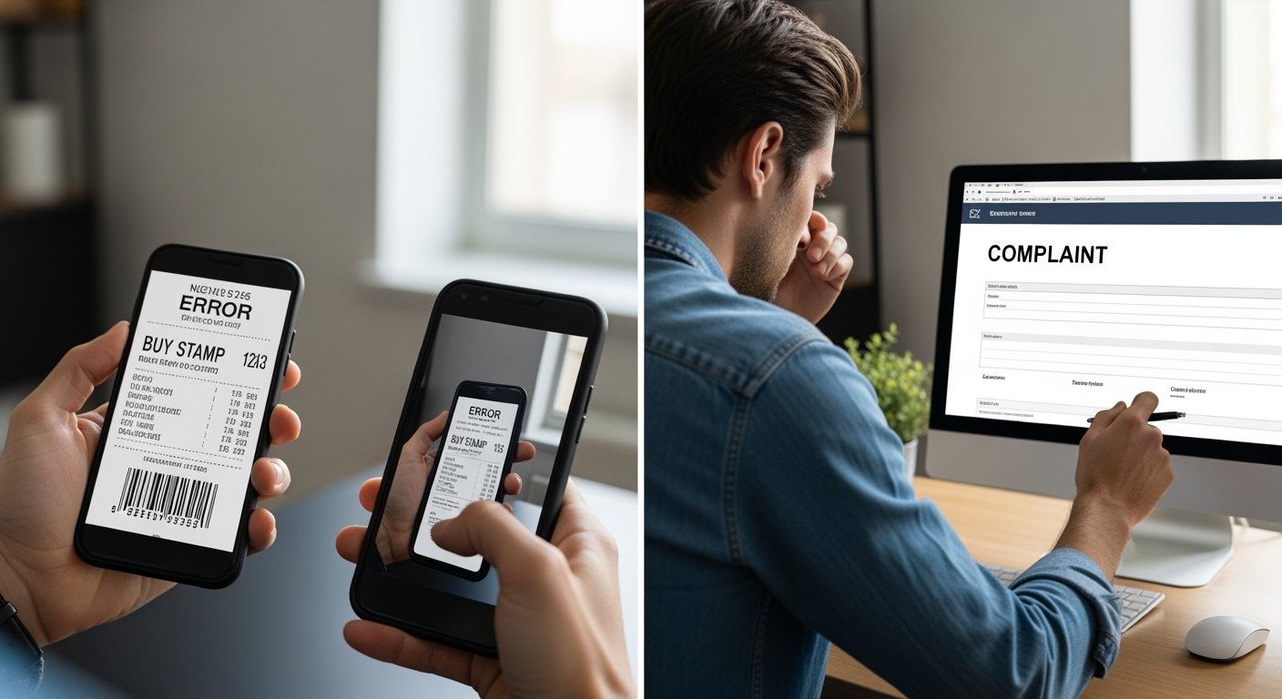 Vodič reklamuje chybný nákup diaľničnej známky