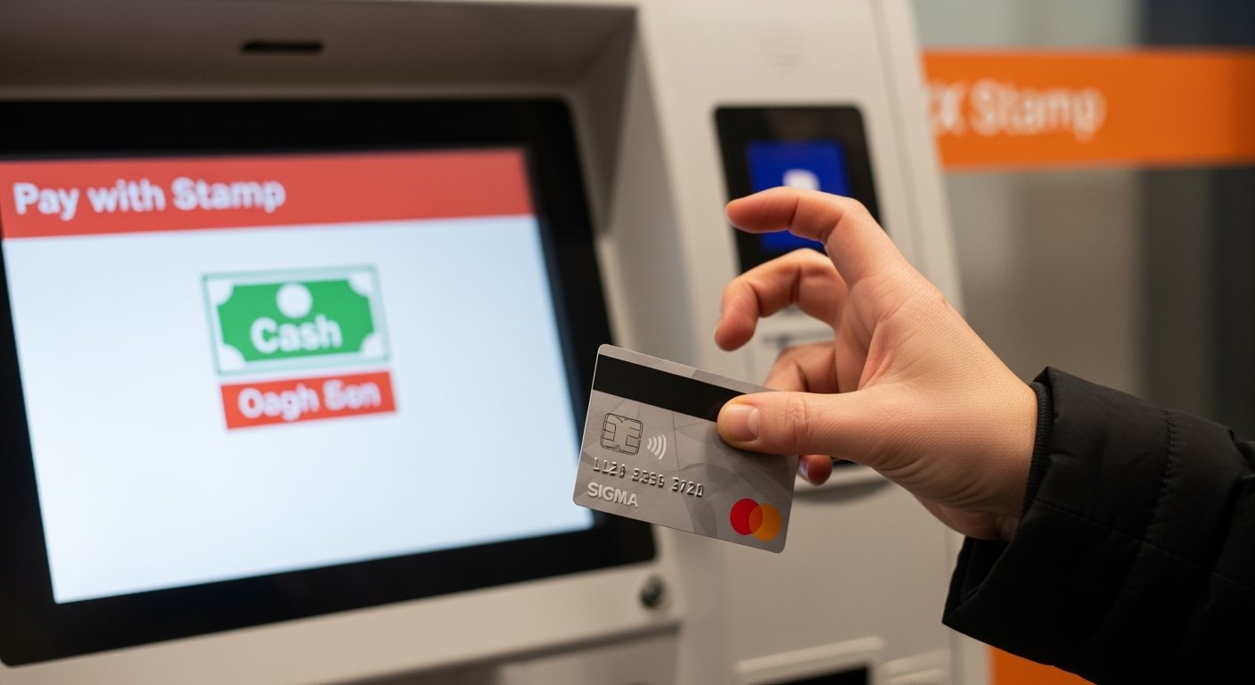 Platba kartou za e-známku
