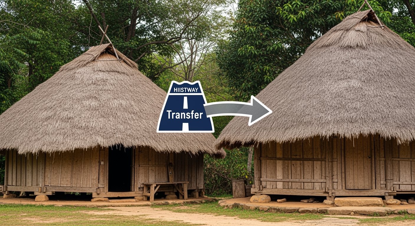 Symbol prevodu diaľničnej známky medzi dvoma autami